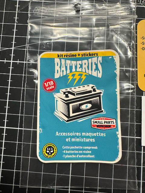 Kit Batteries 1/18
