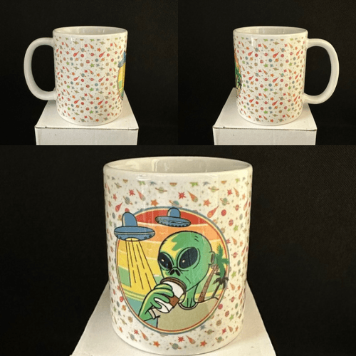 Mug Alien Coffee - LittleCarAddict