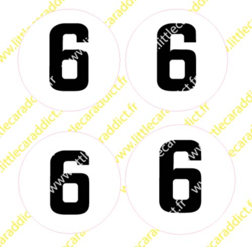 Numéros Ford GT40 Altaya