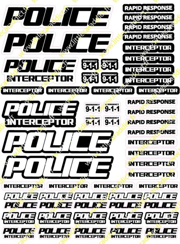 Police interceptor - LittleCarAddict