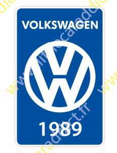 Stickers VW année - LittleCarAddict