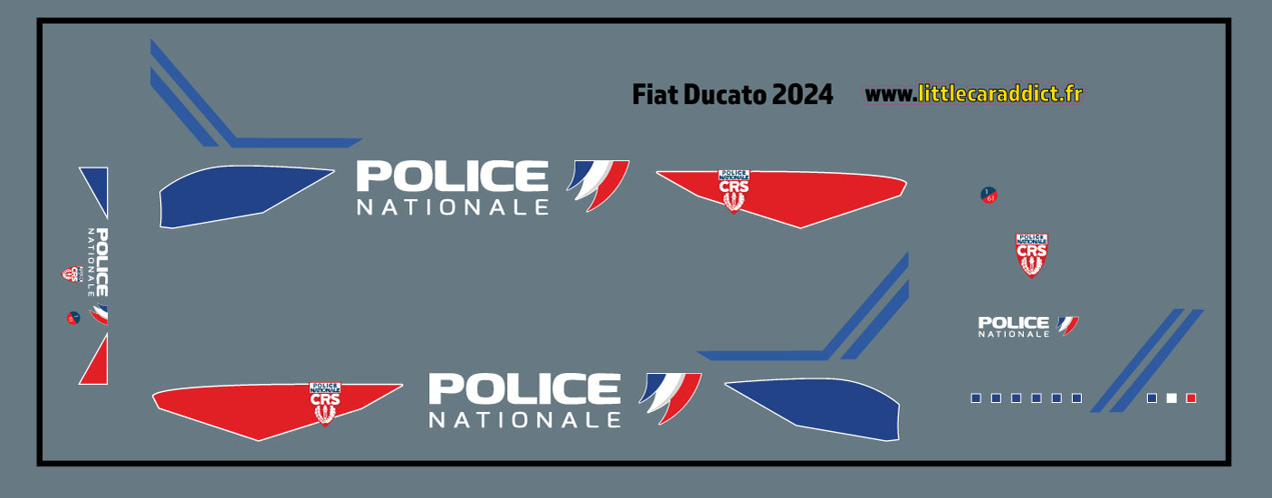 Planche CRS Fiat Ducato 2024