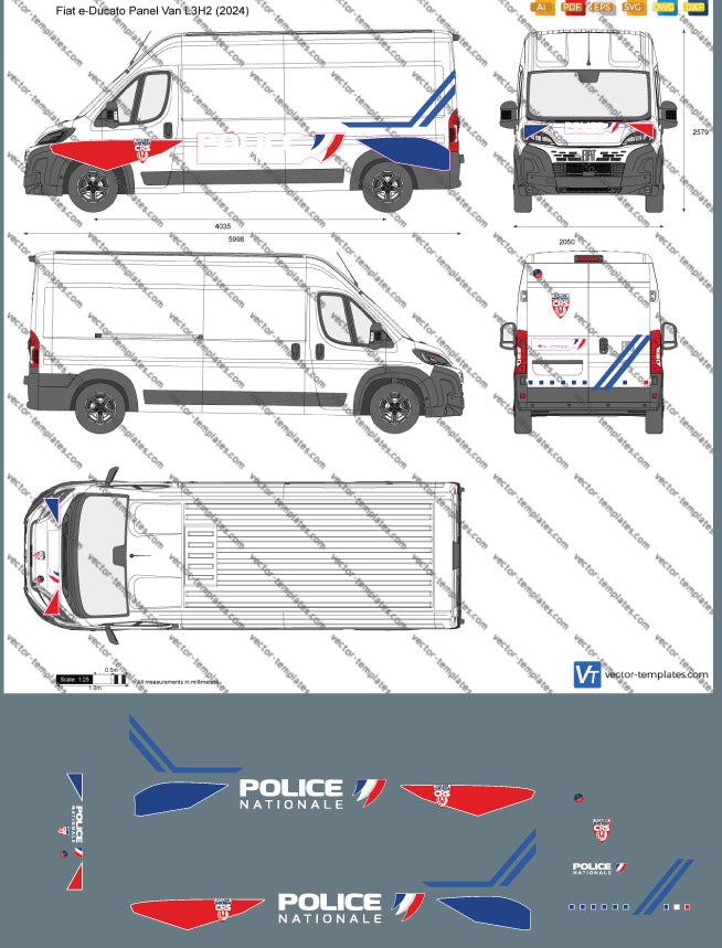 Planche CRS Fiat Ducato 2024