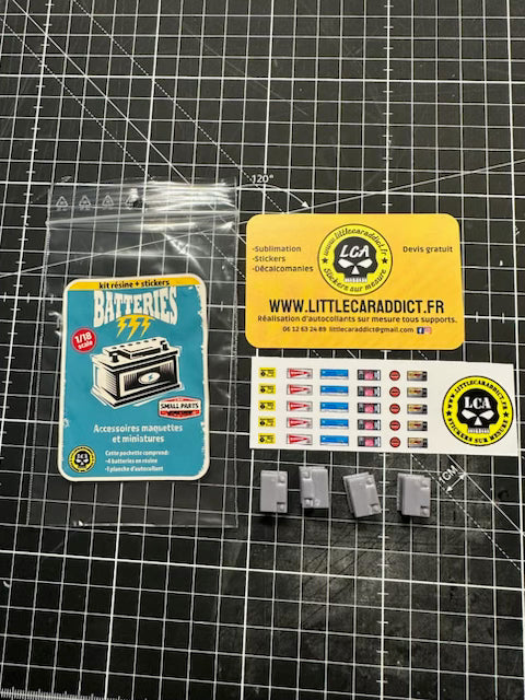 Kit Batteries 1/18