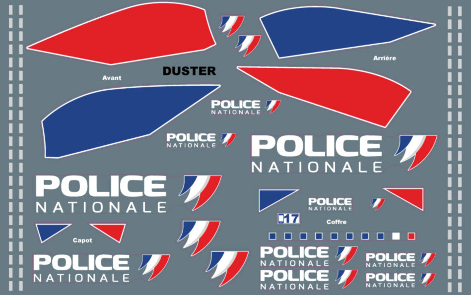 Police Nationale Duster