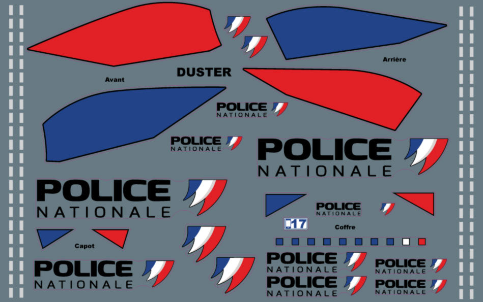 Police Nationale Duster