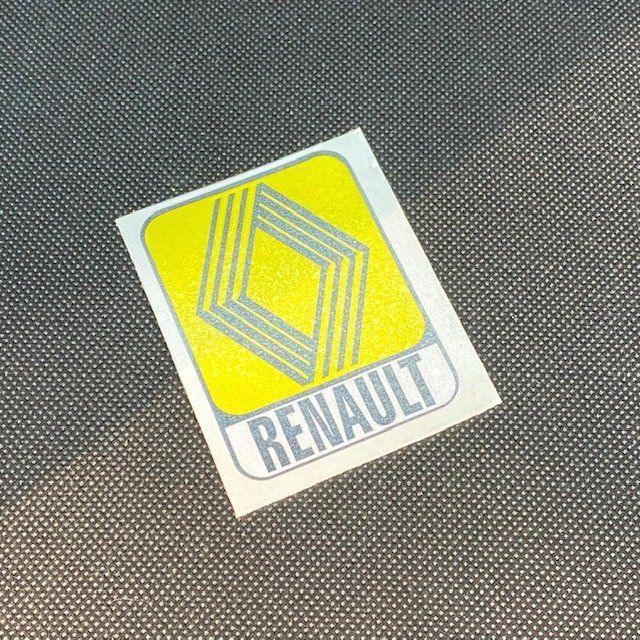 étiquette renault 1972-1992 - LittleCarAddict