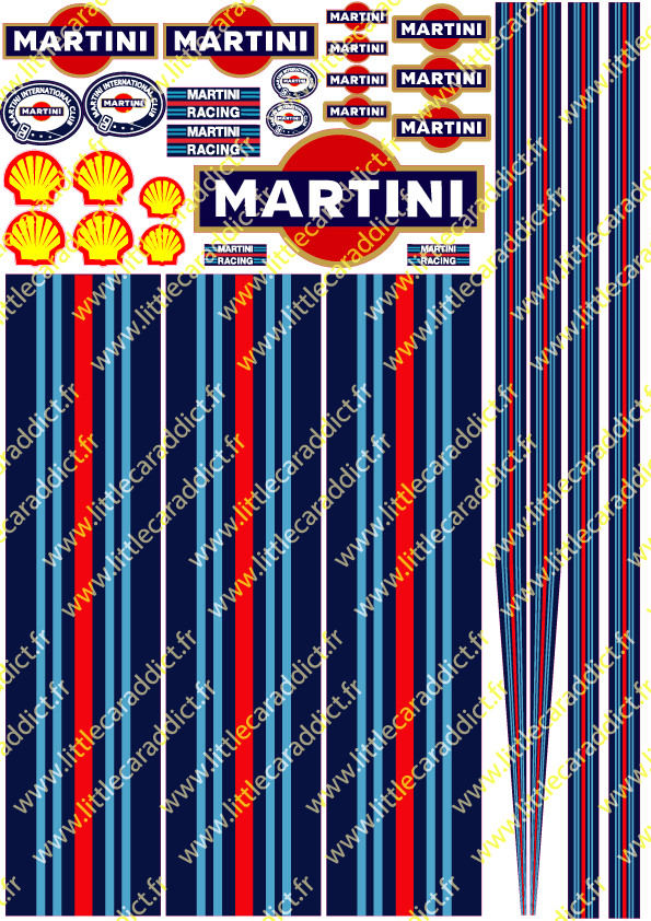 Planche Martini V2 - LittleCarAddict