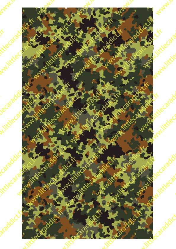 Skin tenu camouflage Militaire