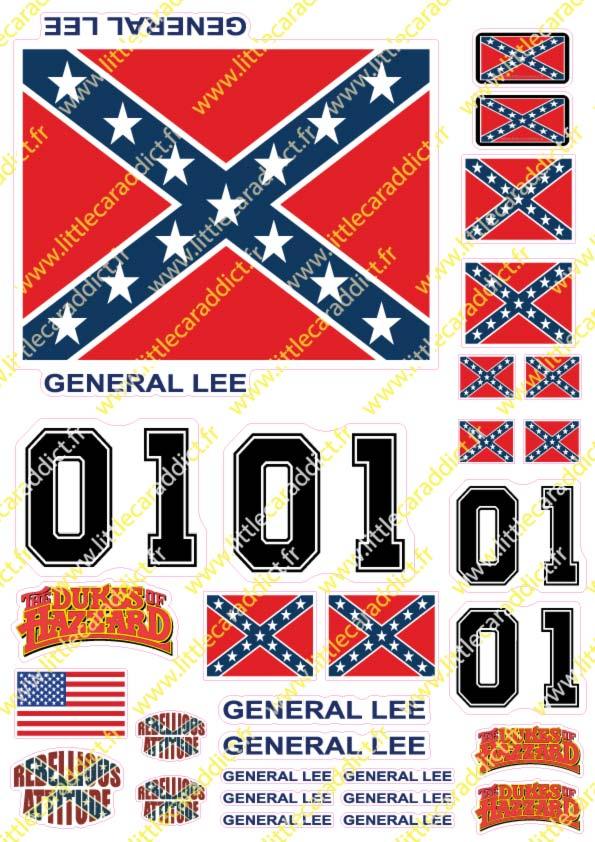 General Lee A4 V2 - LittleCarAddict