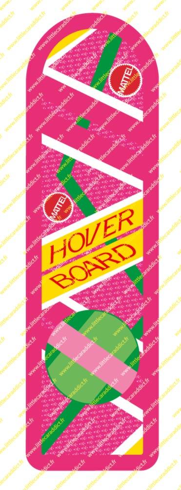 stickers hoverboard Retour vers le futur - LittleCarAddict