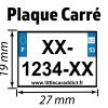 Plaque immatriculation personnalisée – Image 3