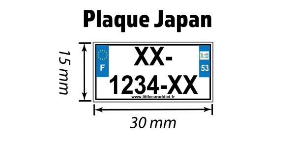 Plaque immatriculation personnalisée – Image 5