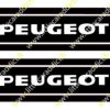 Planche réservoir Peugeot BB Rally Noir ou blanc