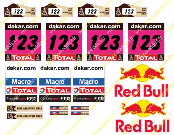 Planche Dakar Numéro V1