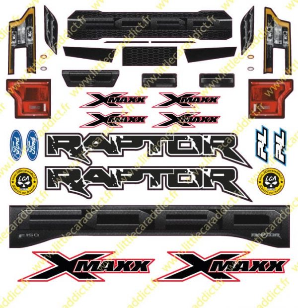 Planche Ford Raptor Xmaxx