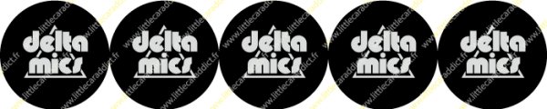 Stickers pour Centre jante Delta Mics