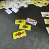 Plaque immatriculation avec support