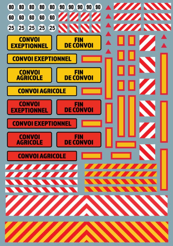 Planche Convoi Agricole