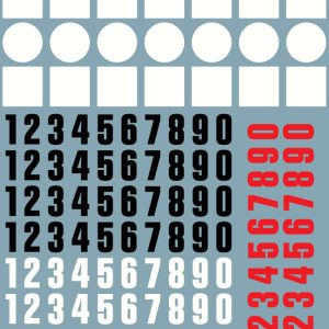 Planche numéro racing 1