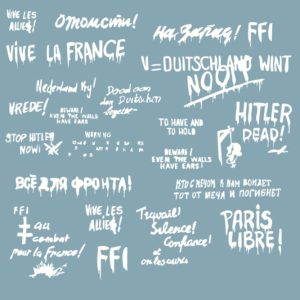 Planche Grafiti WWII Allied