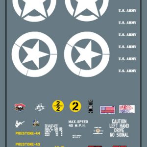 Planches WW2 Jeep Willys