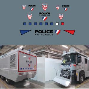 Planche Police Nationale lanceur d'eau V1
