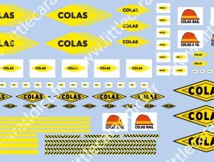 Planche COLAS 1/87 (HO)