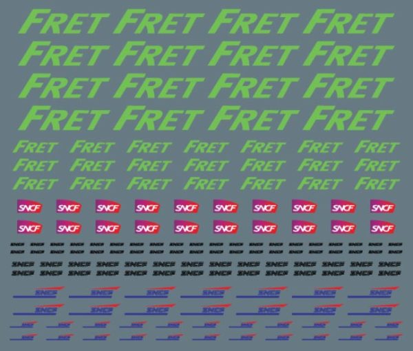 Planche FRET 1/87 (HO)