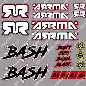 Planche de logos Arrma