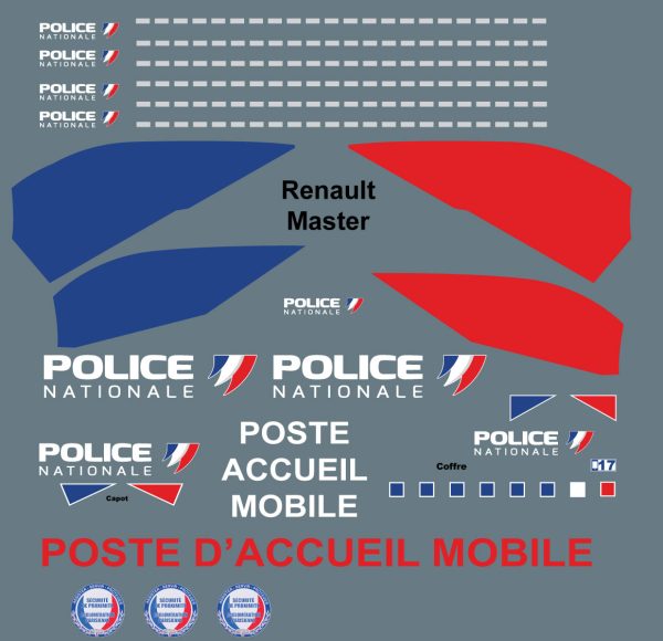 Planche Police Master Poste mobile – Image 2