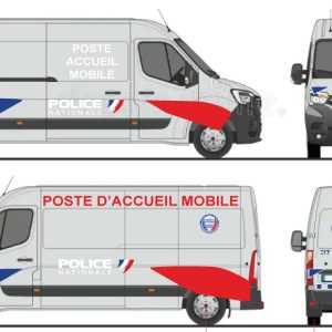 Planche Police Master Poste mobile