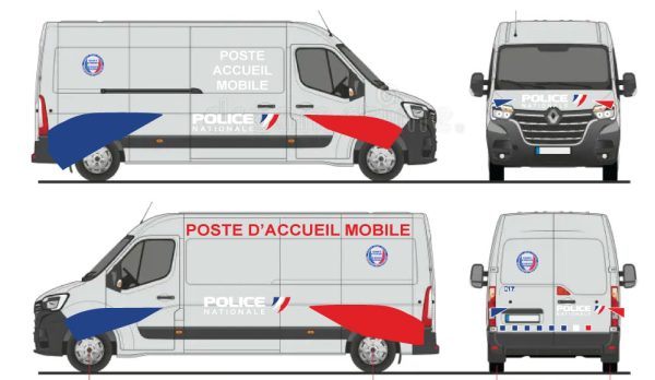 Planche Police Master Poste mobile