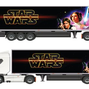 Planche pour remorque Camion 1/50 Star Wars