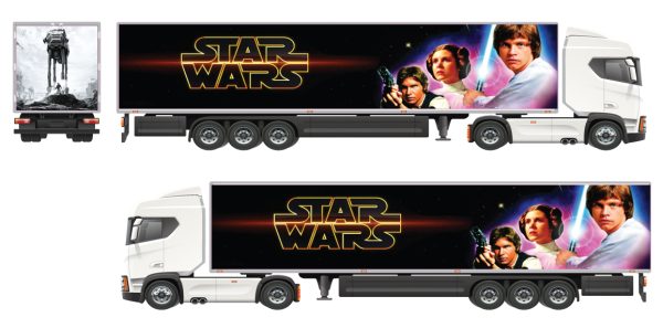 Planche pour remorque Camion 1/50 Star Wars