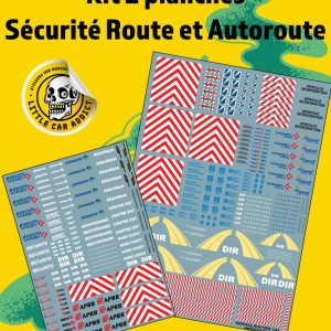 KIT 2 Planches Sécurité Route & Autoroute