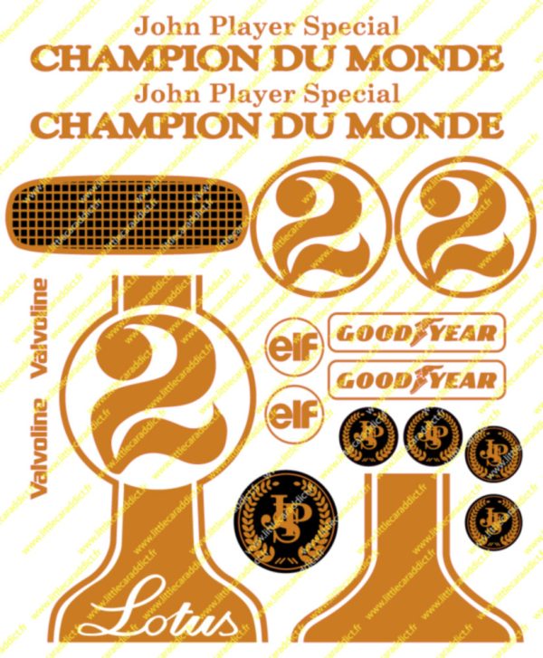 Planche Morellet Guerineau F1 Champion