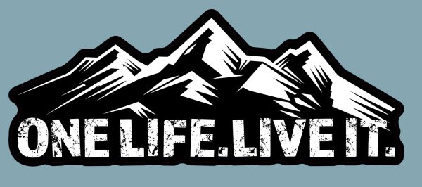 Stickers One Life Mount 2