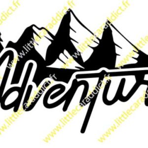 Stickers Planche Adventure