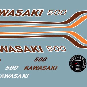 Planche Kawasaki 500 1:8