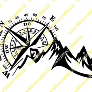 Stickers Rose Mount 3