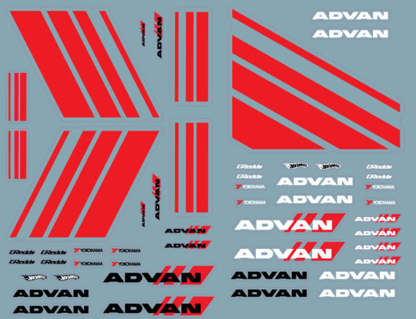 Planche stickers Drift  ADVAN – Image 2