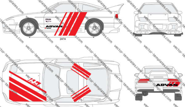 Planche stickers Drift  ADVAN