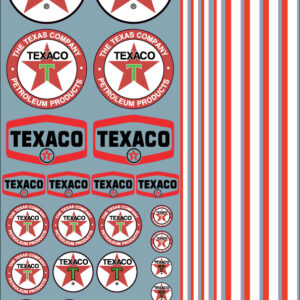 Planche Stickers TEXACO