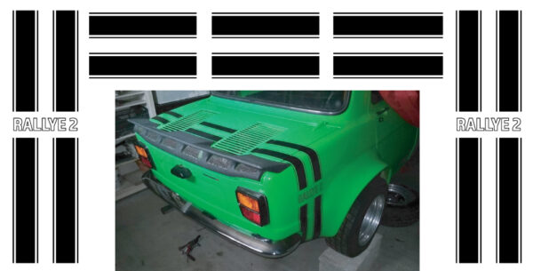 Kit Bandes Simca Rallye 2