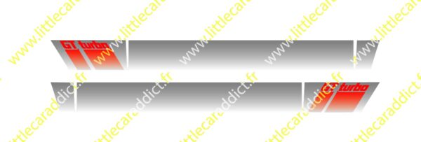 Kit Bandes Super 5 GT Turbo