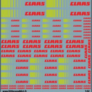 Planche Agri Claas au 1/32