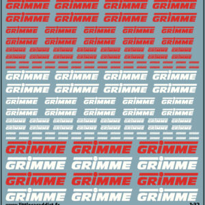 Planche Agri Grimme au 1/32