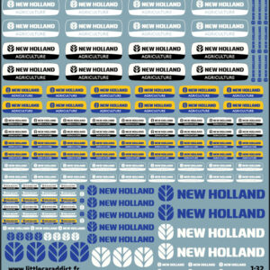Planche Agri New-Holland au 1/32