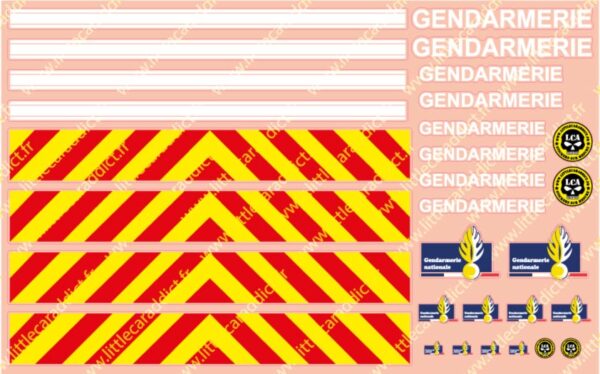 Planche Gendarmerie